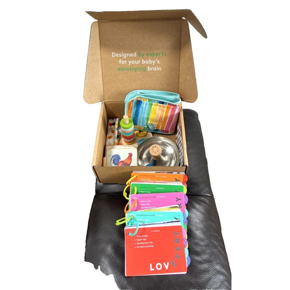Lovevery Mixed Montessori Toy Bundle Lot With 5 Play Guides Baby Development